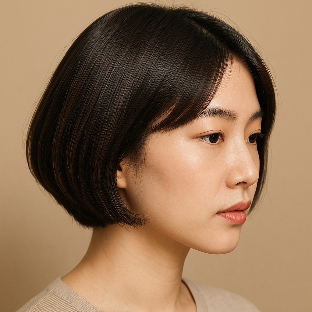 얼굴형별 최적 헤어 스타일 연구