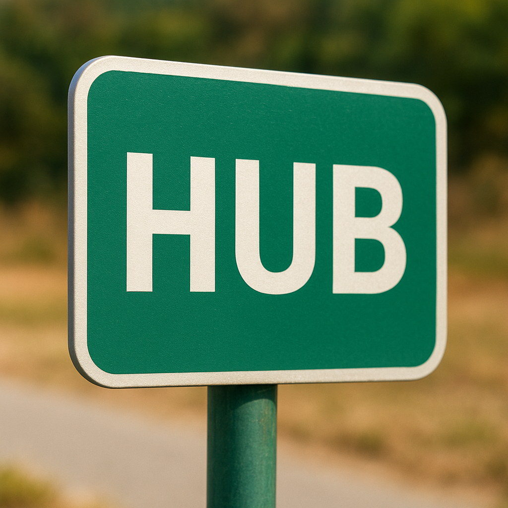 고질암HUB 위치 확인하기
