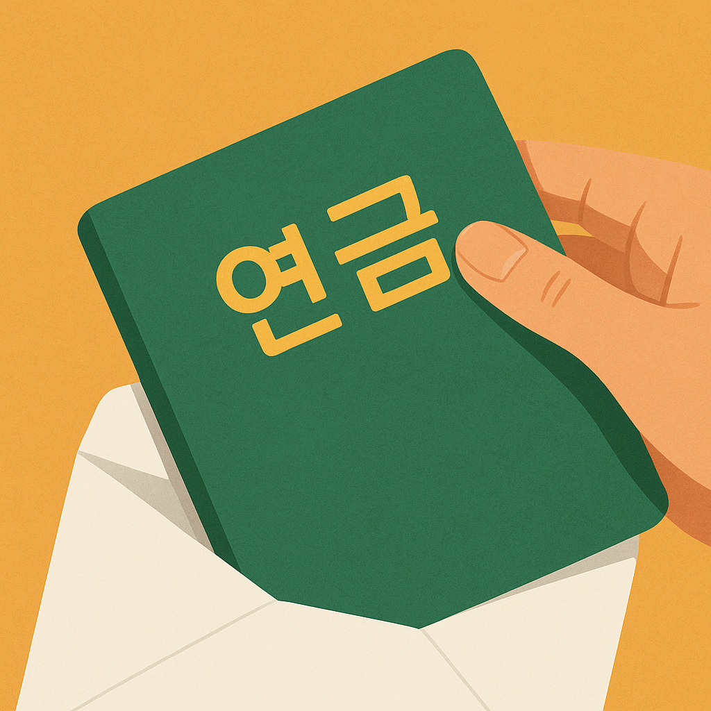 국민연금 수령 액 확인하기
