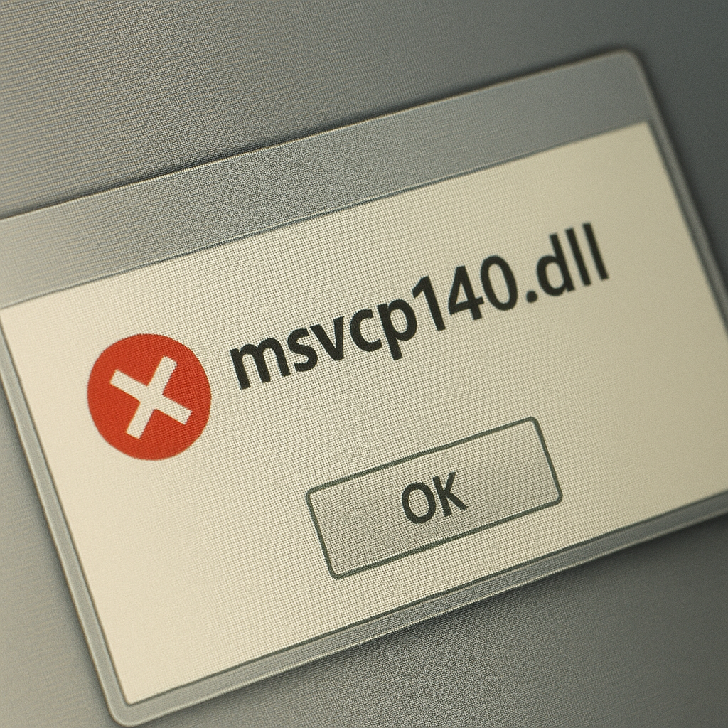 MSVCP140.DLL 문제점 분석과 해결법