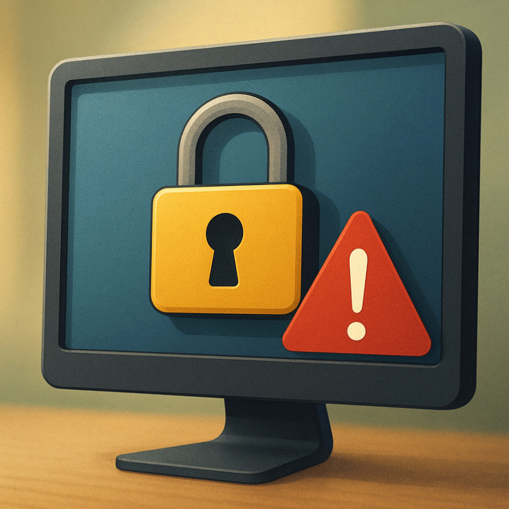 nProtect Online Security의 보안 취약점과 업데이트 방법을 안내하는 블로그의 대표 이미지.